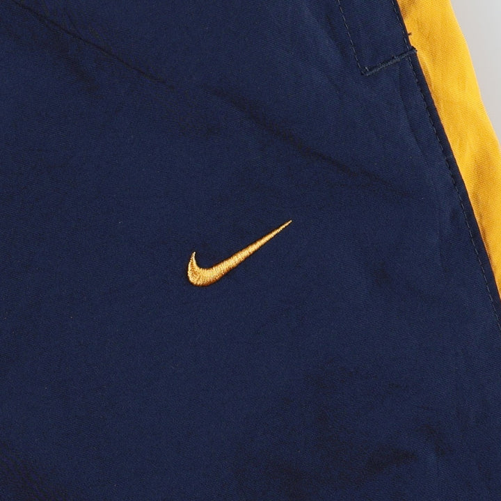 Nike NIKE Warm-up pants, nylon pants, rustling pants, men's size L polyester navy blue type Vintage Second Hand