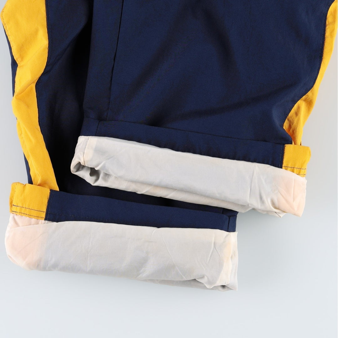 Nike NIKE Warm-up pants, nylon pants, rustling pants, men's size L polyester navy blue type Vintage Second Hand