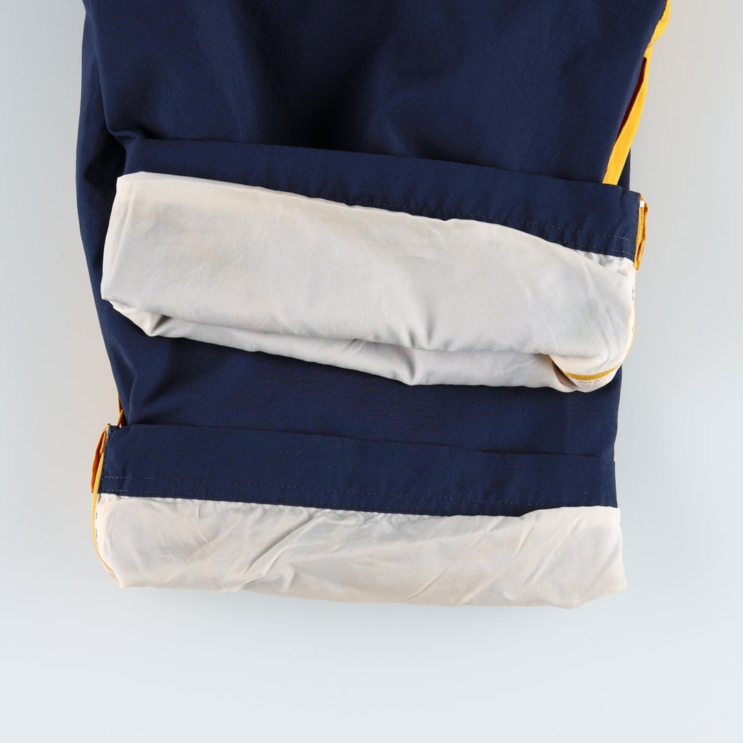 Nike NIKE Warm-up pants, nylon pants, rustling pants, men's size L polyester navy blue type Vintage Second Hand