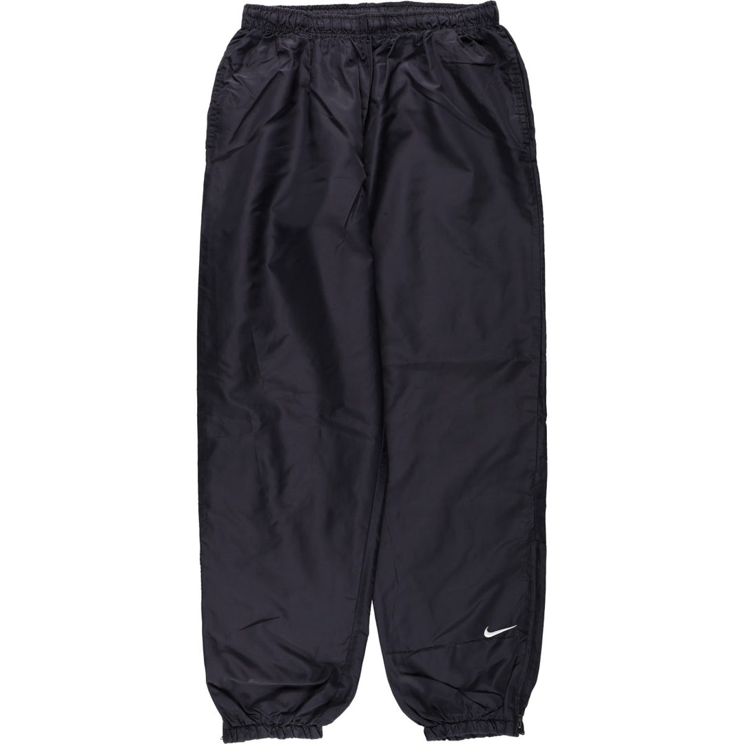 2000'S Nike Team Nylon Pants (Men's XL equivalent) Nylon black type Vintage Second Hand