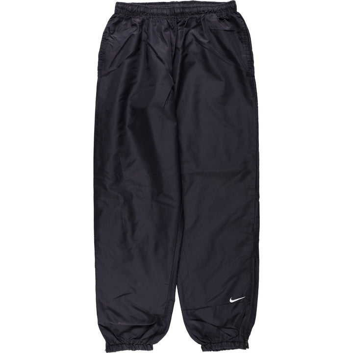2000'S Nike Team Nylon Pants (Men's XL equivalent) Nylon black type Vintage Second Hand