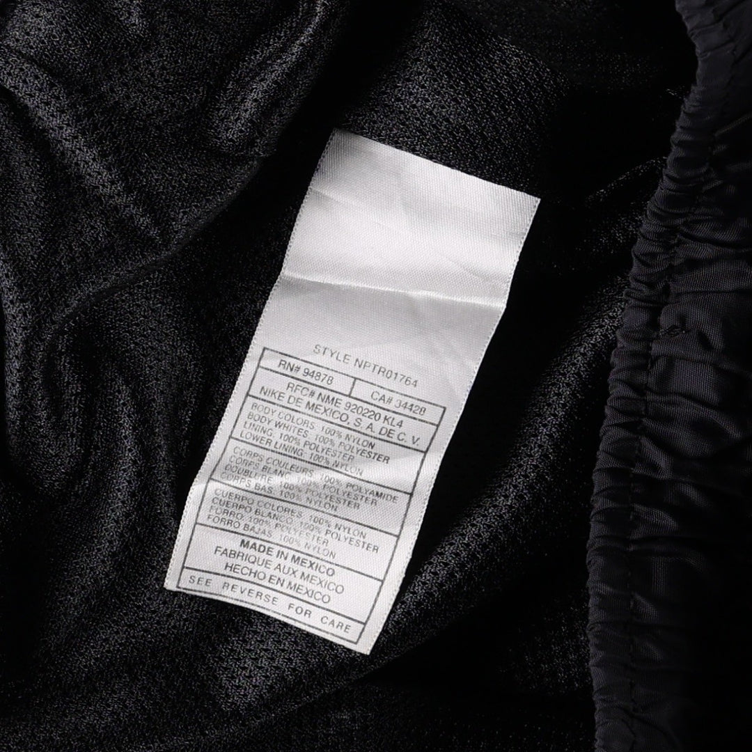 2000'S Nike Team Nylon Pants (Men's XL equivalent) Nylon black type Vintage Second Hand