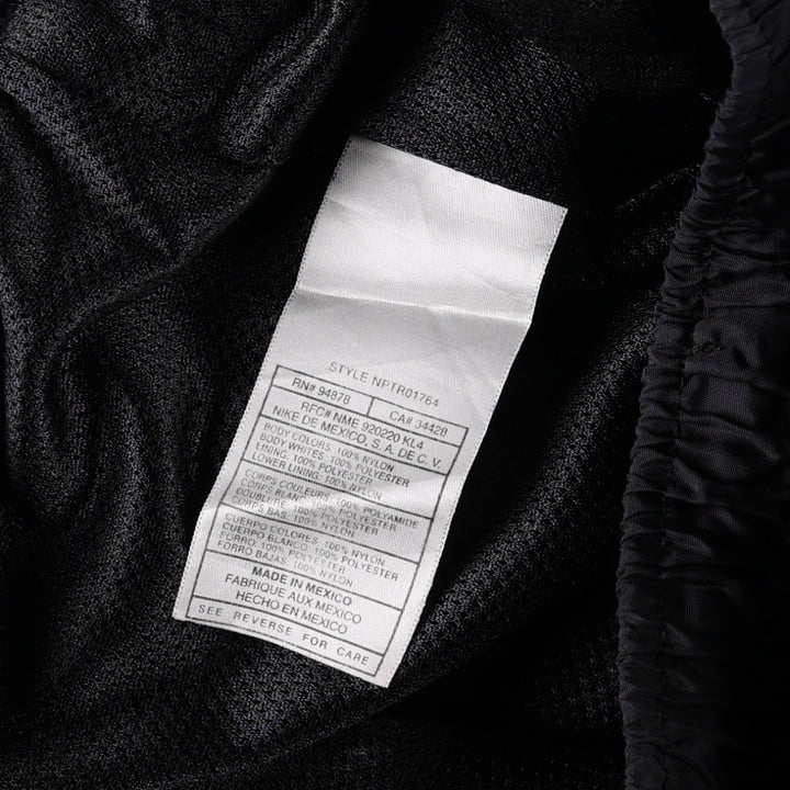 2000'S Nike Team Nylon Pants (Men's XL equivalent) Nylon black type Vintage Second Hand