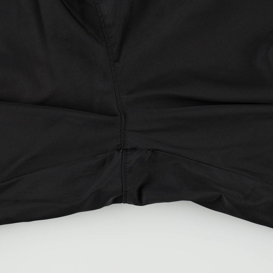 00'S Nike Warm-up Pants, Nylon Pants, Rustling Pants, Men's XL Size polyester black type Vintage Second Hand