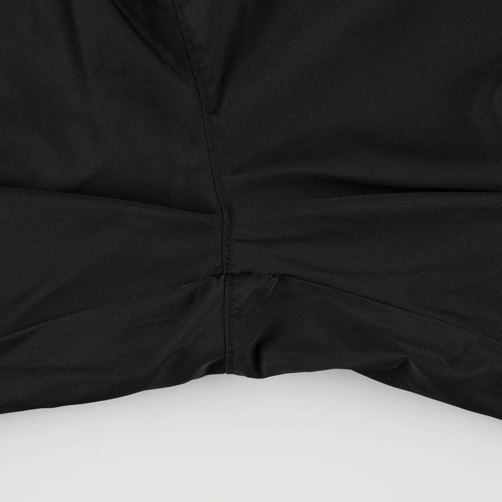 00'S Nike Warm-up Pants, Nylon Pants, Rustling Pants, Men's XL Size polyester black type Vintage Second Hand
