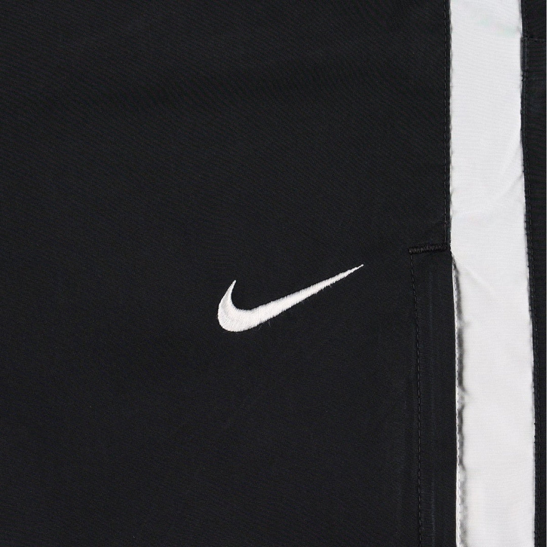 2000'S Nike Team Warm-Up Pants, Nylon, Shaka Shaka Pants, Men's Size L polyester black type Vintage Second Hand
