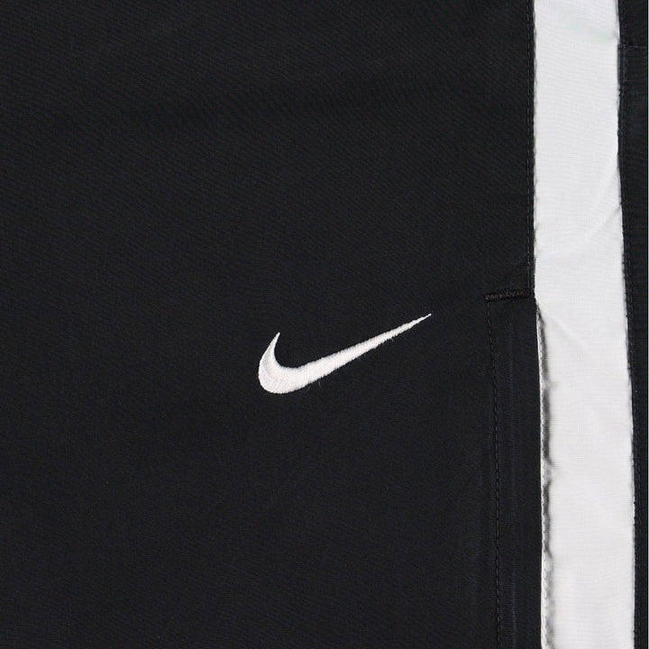 2000'S Nike Team Warm-Up Pants, Nylon, Shaka Shaka Pants, Men's Size L polyester black type Vintage Second Hand