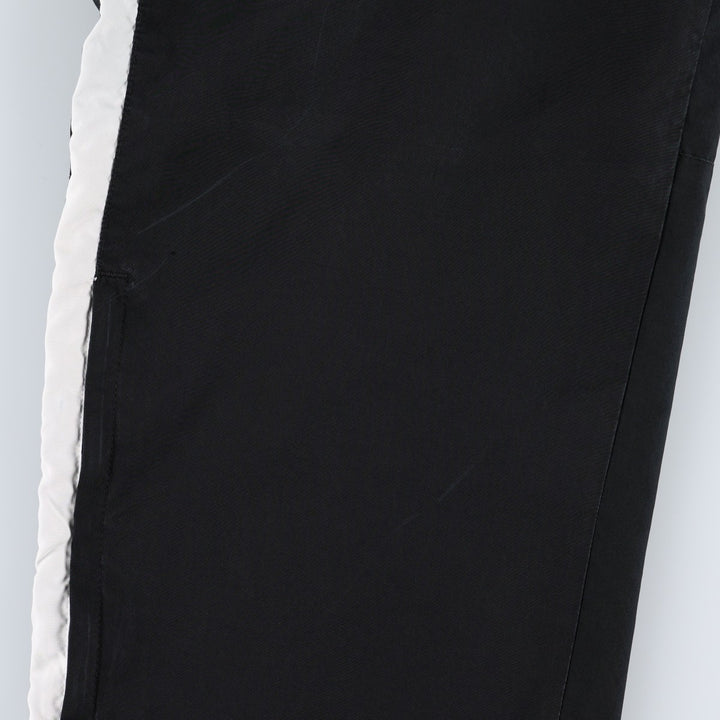 2000'S Nike Team Warm-Up Pants, Nylon, Shaka Shaka Pants, Men's Size L polyester black type Vintage Second Hand