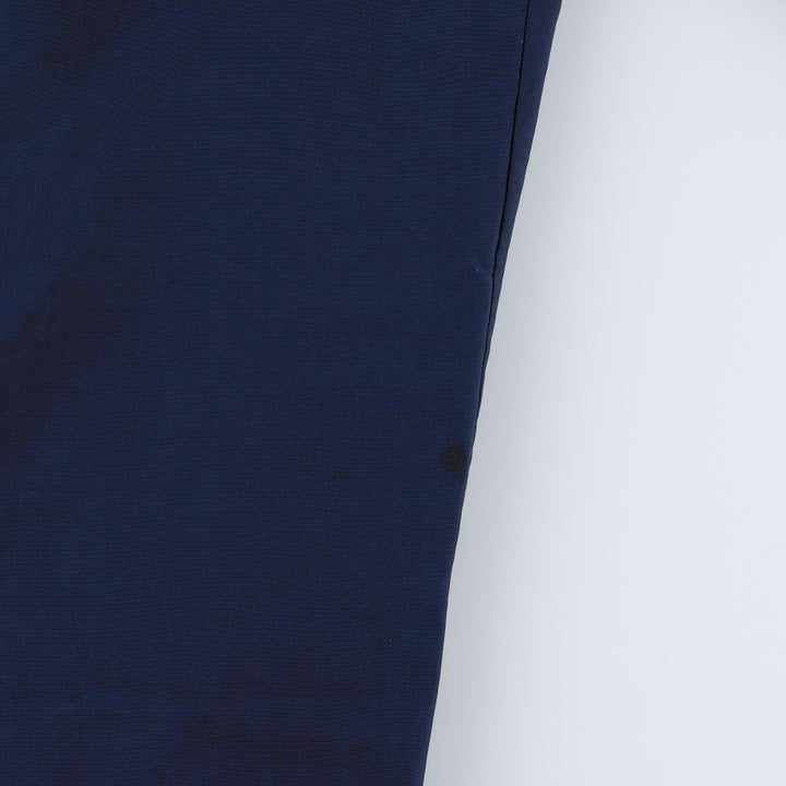 00'S Nike Warm-up Pants, Nylon Pants, Rustling Pants, Men's XL Size polyester navy blue type Vintage Second Hand