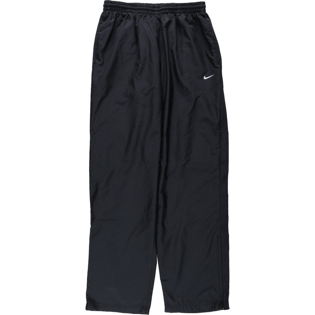 Nike NIKE Warm-up pants, nylon pants, rustling pants, men's size L polyester black type Vintage Second Hand