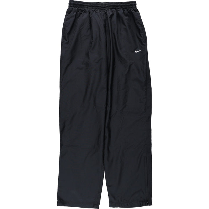 Nike NIKE Warm-up pants, nylon pants, rustling pants, men's size L polyester black type Vintage Second Hand
