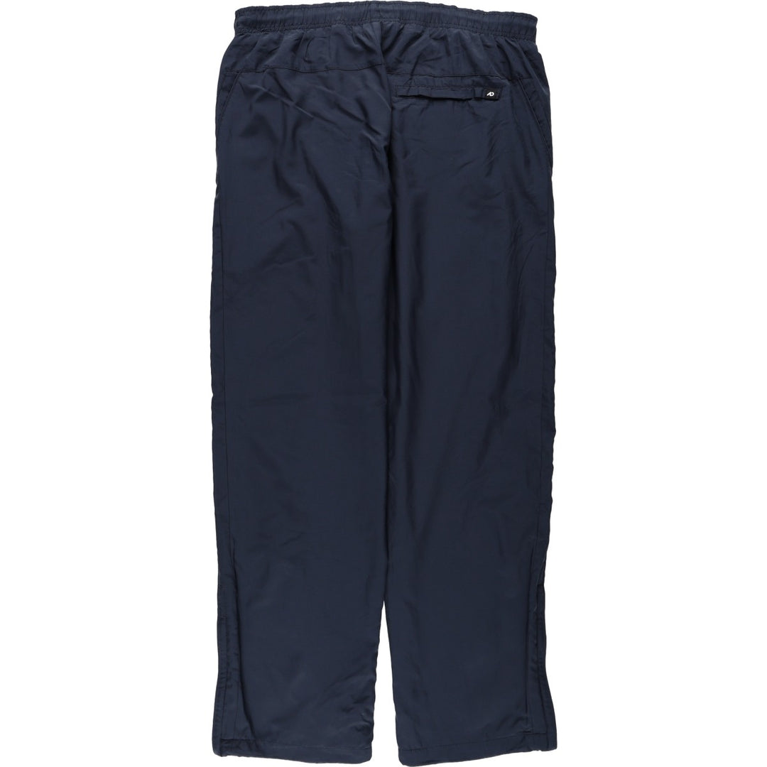 Nike The Athletic Dept. Warm-up Pants, Nylon Pants, Windbreaker Pants, Men's Size L (approx.) polyester navy blue type Vintage Second Hand