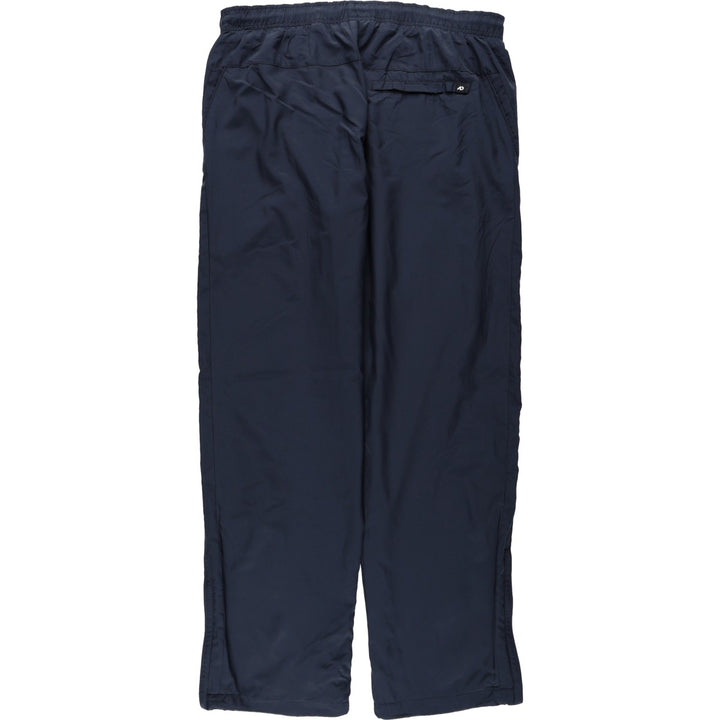 Nike The Athletic Dept. Warm-up Pants, Nylon Pants, Windbreaker Pants, Men's Size L (approx.) polyester navy blue type Vintage Second Hand