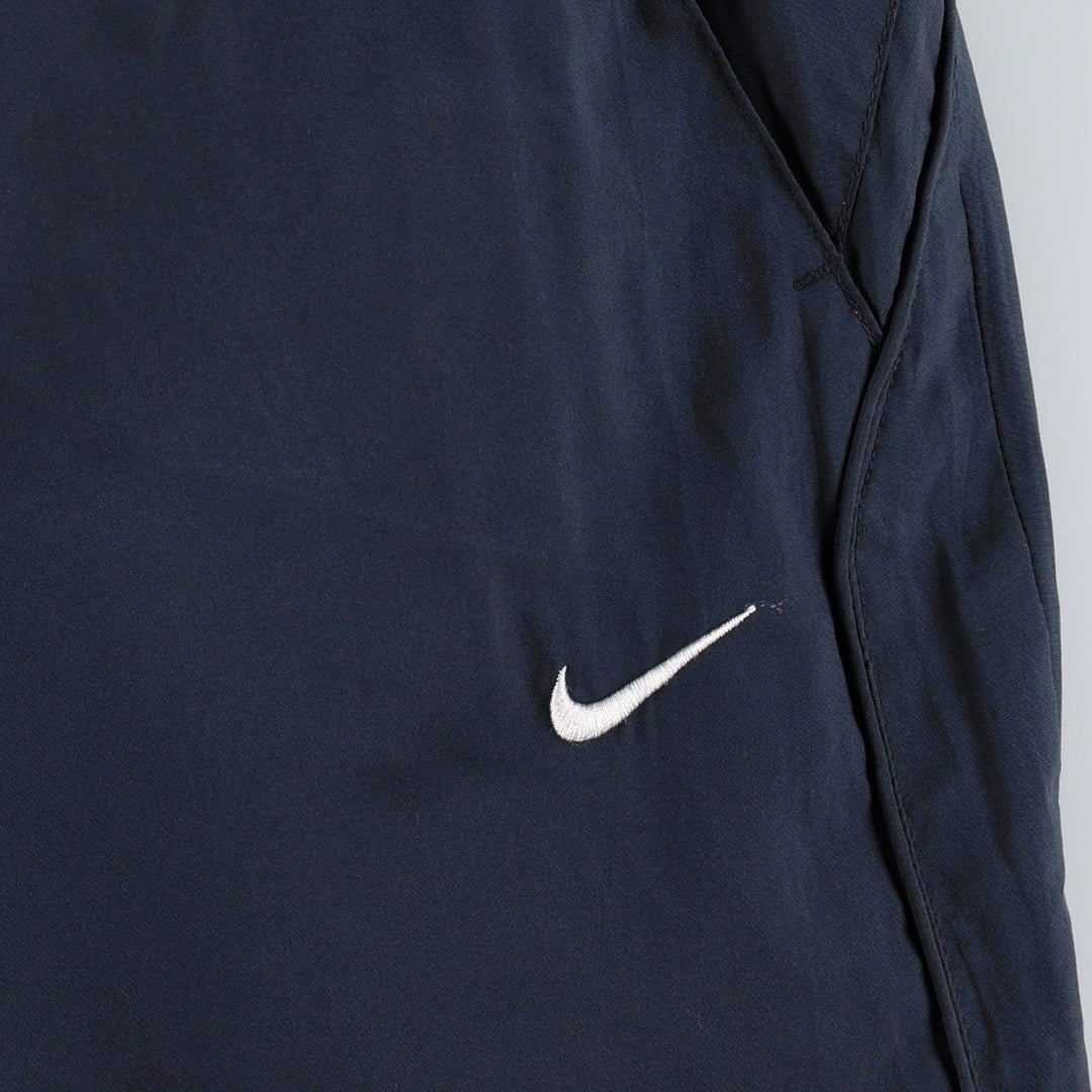 Nike The Athletic Dept. Warm-up Pants, Nylon Pants, Windbreaker Pants, Men's Size L (approx.) polyester navy blue type Vintage Second Hand