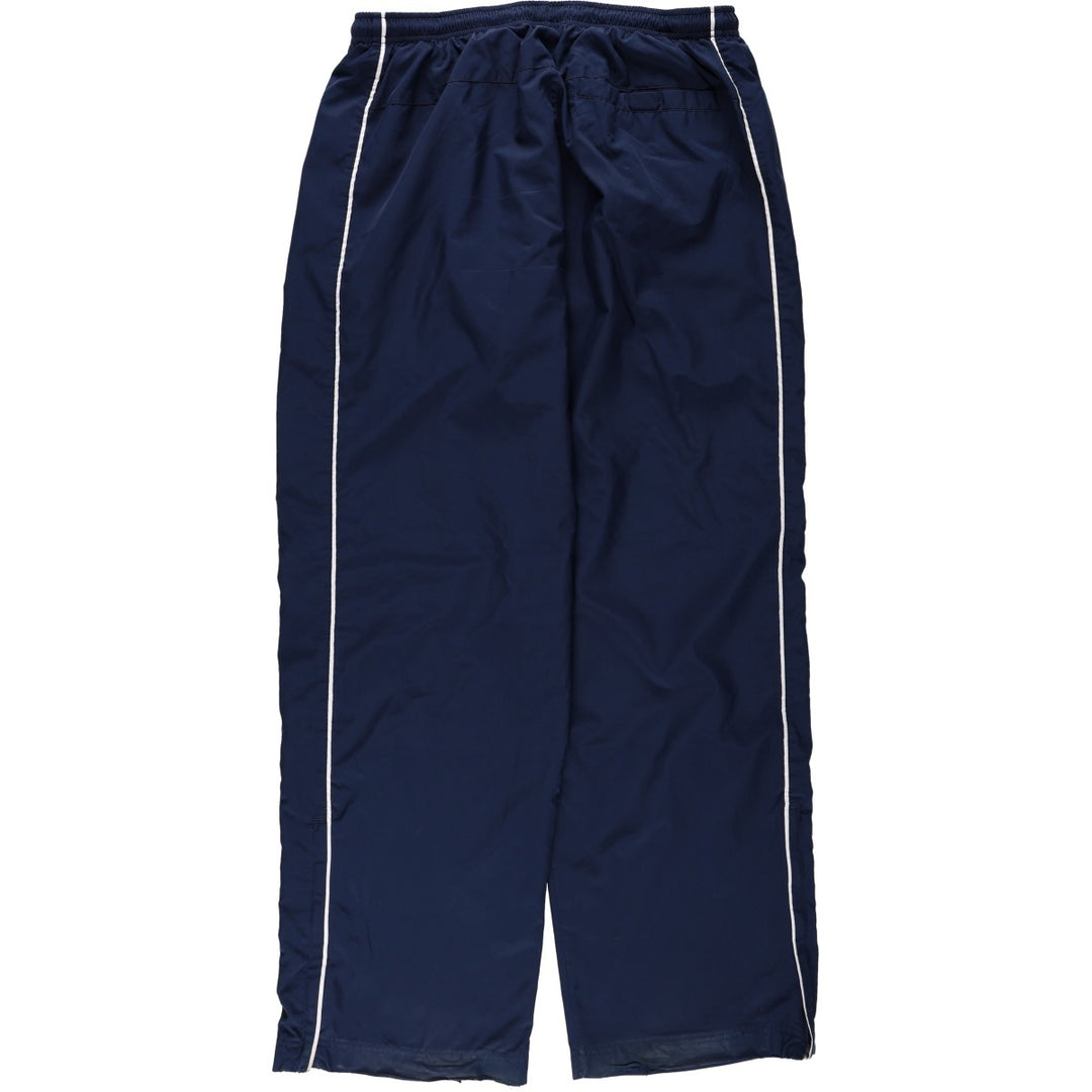 Nike NIKE Warm-up pants, nylon pants, rustling pants, men's size L polyester navy blue type Vintage Second Hand