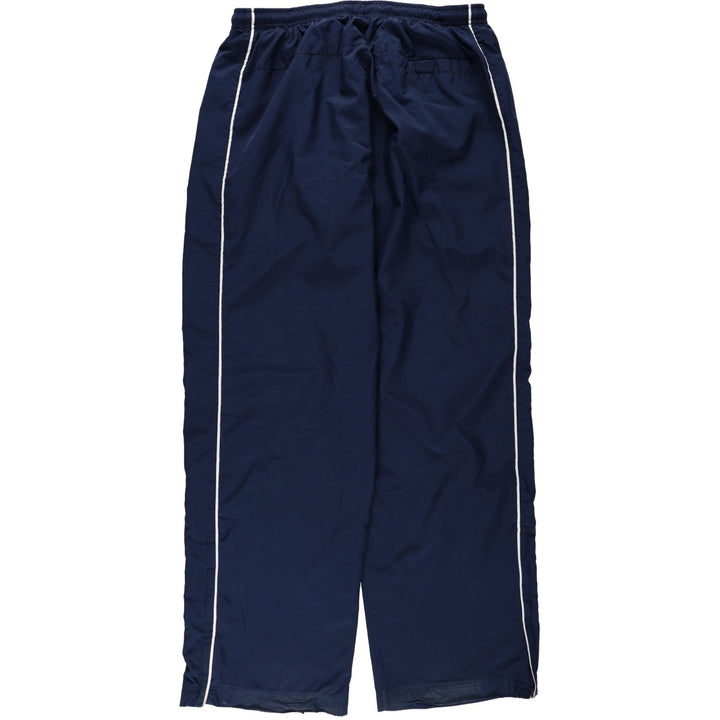 Nike NIKE Warm-up pants, nylon pants, rustling pants, men's size L polyester navy blue type Vintage Second Hand