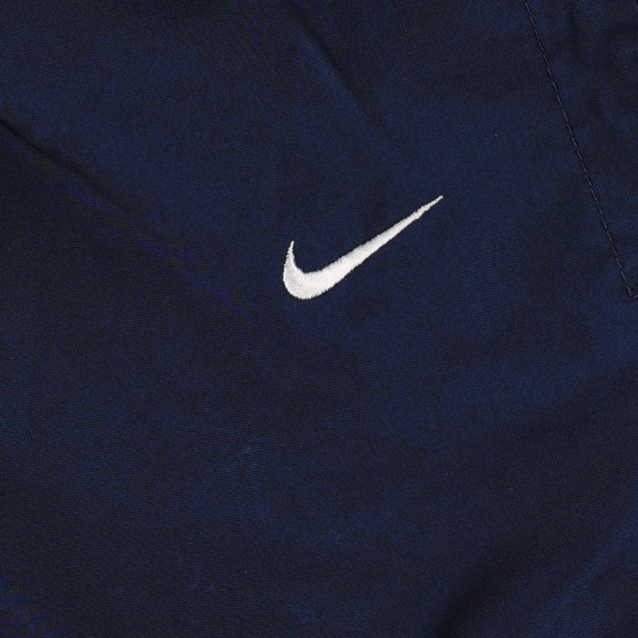 Nike NIKE Warm-up pants, nylon pants, rustling pants, men's size L polyester navy blue type Vintage Second Hand