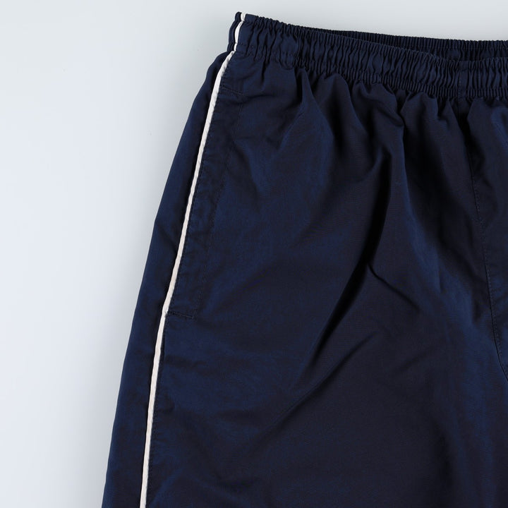 Nike NIKE Warm-up pants, nylon pants, rustling pants, men's size L polyester navy blue type Vintage Second Hand
