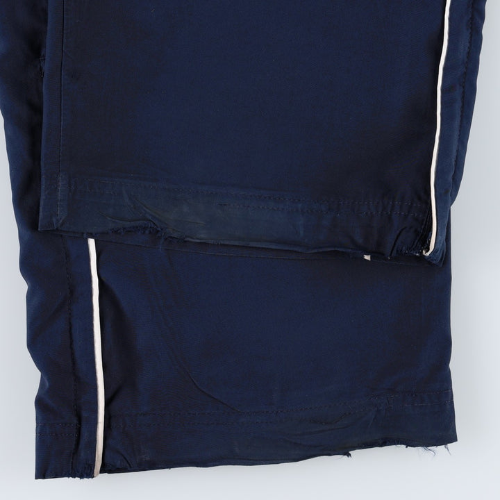 Nike NIKE Warm-up pants, nylon pants, rustling pants, men's size L polyester navy blue type Vintage Second Hand