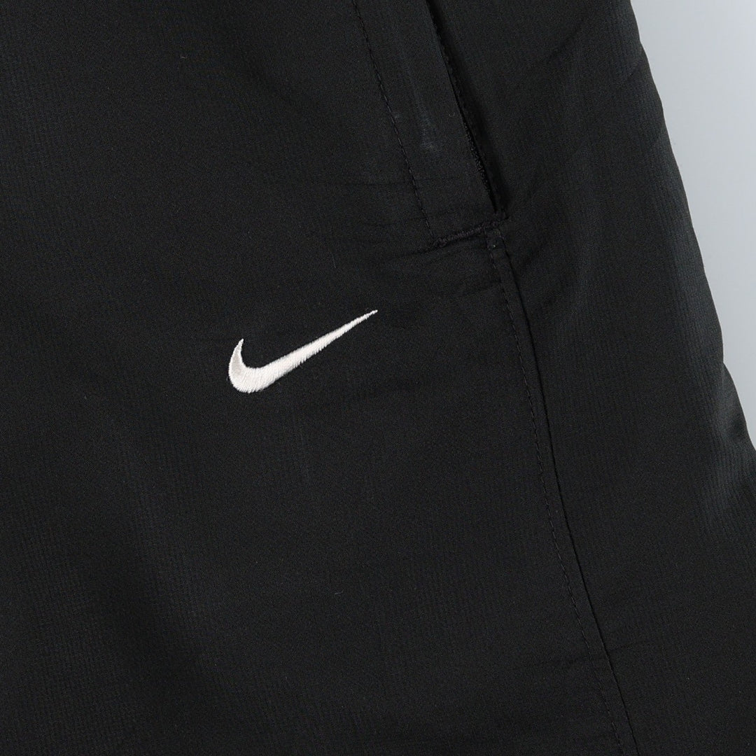 Nike Fit Dry Warm-Up Nylon Pants (Men's Size M) polyester black type Vintage Second Hand