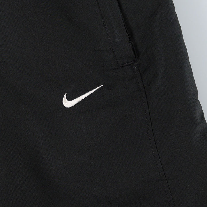 Nike Fit Dry Warm-Up Nylon Pants (Men's Size M) polyester black type Vintage Second Hand