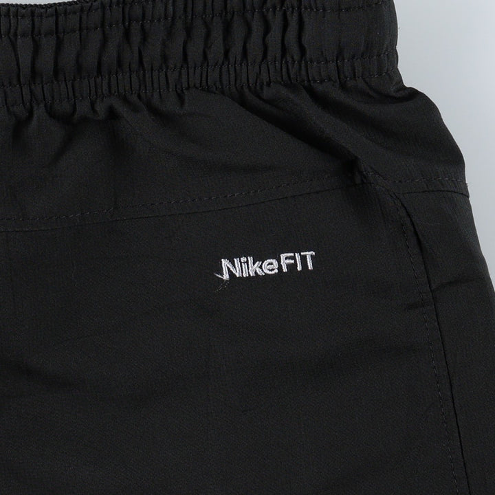 Nike Fit Dry Warm-Up Nylon Pants (Men's Size M) polyester black type Vintage Second Hand