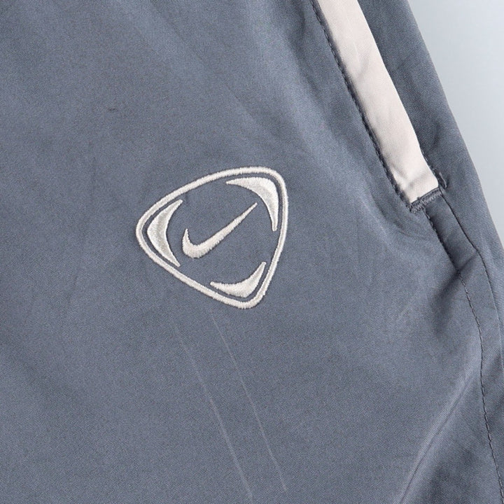 Nike NIKE Warm-up pants, nylon pants, rustling pants, men's size L polyester gray type Vintage Second Hand