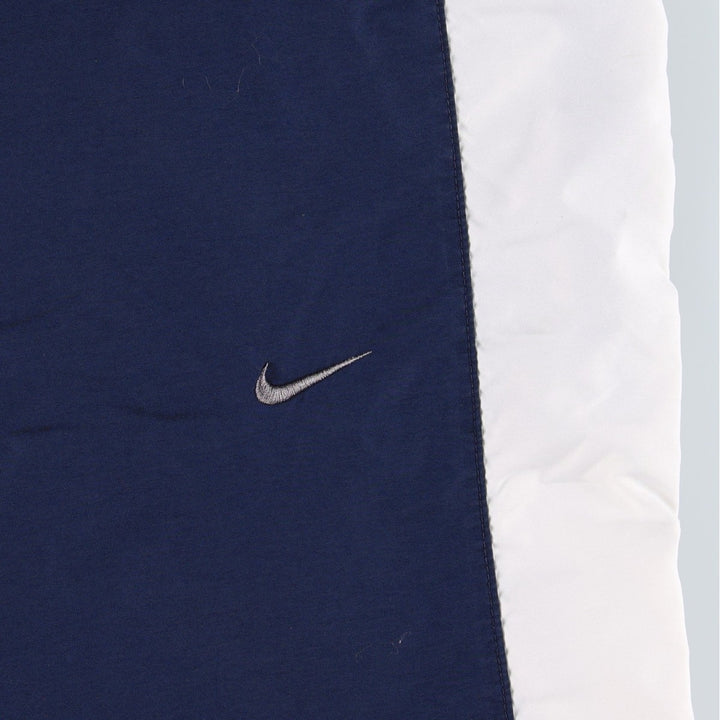 Nike NIKE Warm-up pants, nylon pants, rustling pants, men's size L polyester navy blue type Vintage Second Hand