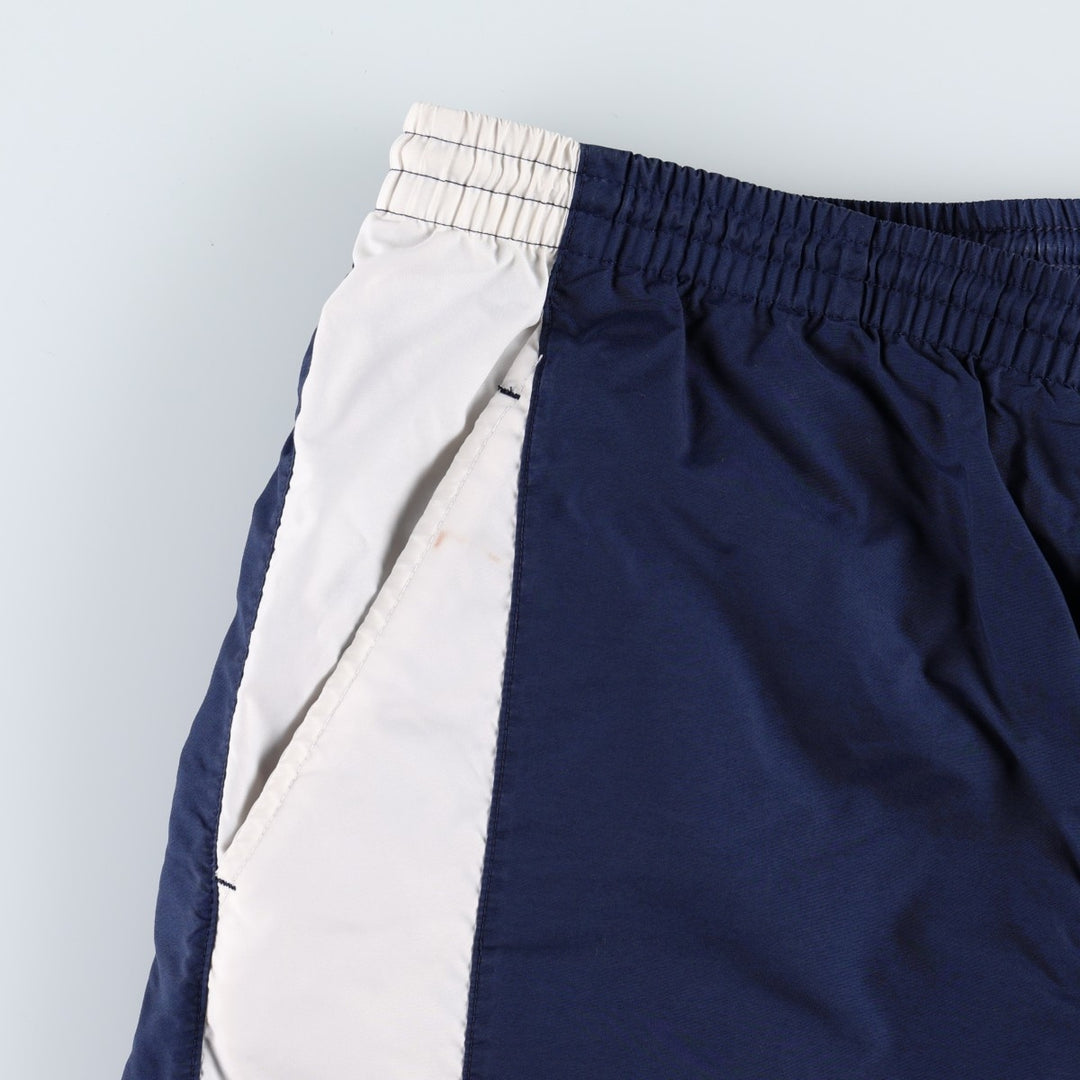 Nike NIKE Warm-up pants, nylon pants, rustling pants, men's size L polyester navy blue type Vintage Second Hand