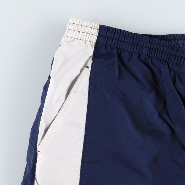 Nike NIKE Warm-up pants, nylon pants, rustling pants, men's size L polyester navy blue type Vintage Second Hand