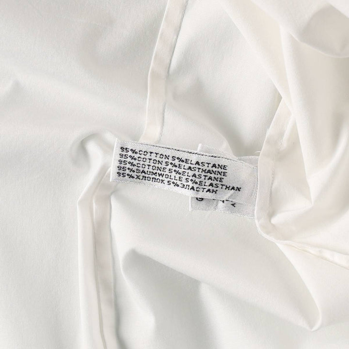 Ralph Lauren SLIM FIT Big Pony Long-Sleeve Cotton Shirt (Women's Size XL) cotton white type Vintage Second Hand