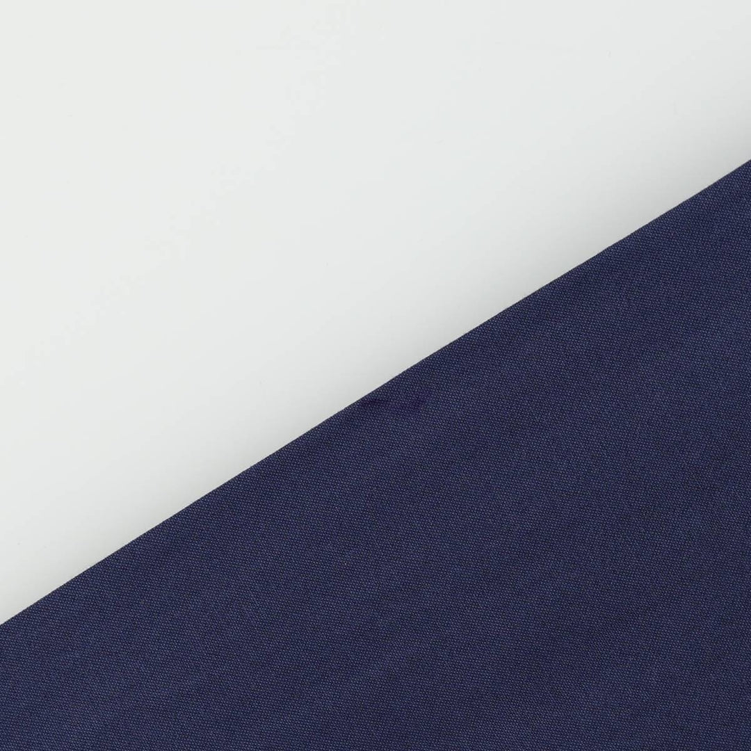 Ralph Lauren SLIM FIT Long-Sleeve Button-Down Shirt (Women's Size S) cotton navy blue type Vintage Second Hand