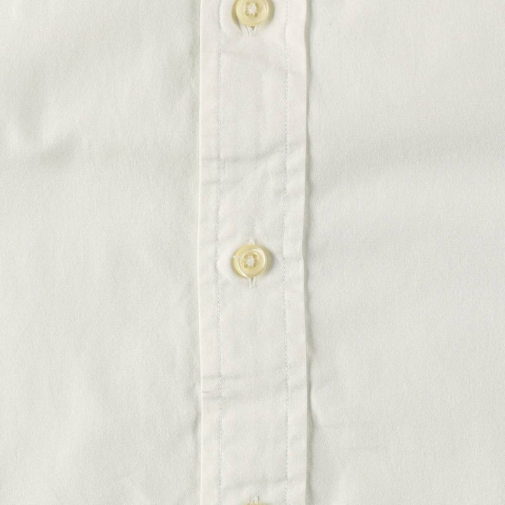 Ralph Lauren POLO RALPH LAUREN CUSTOM FIT Long-Sleeve Button-Down Shirt, Men's Size XS (approx.) cotton white type Vintage Second Hand