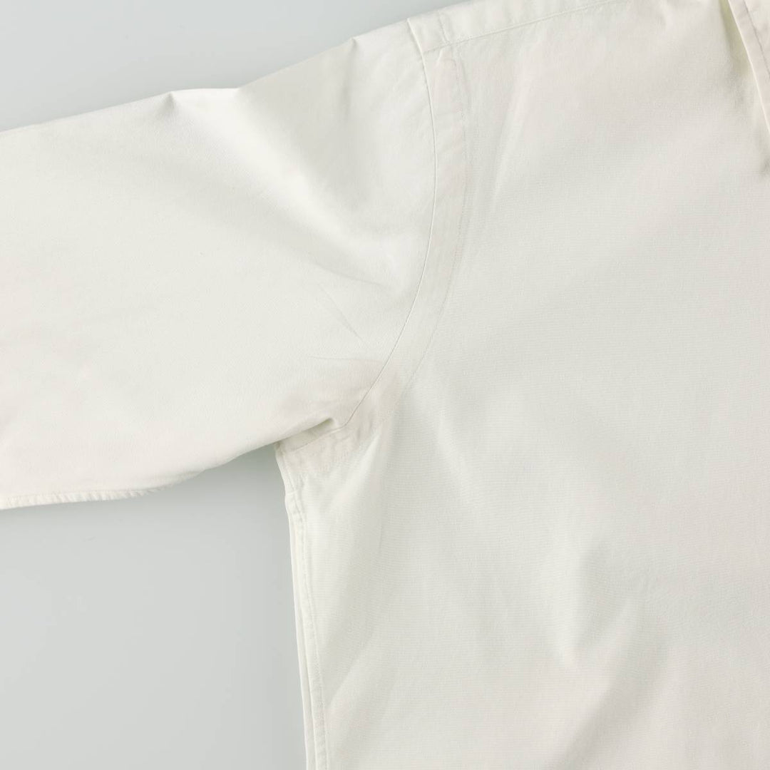 Ralph Lauren POLO RALPH LAUREN CUSTOM FIT Long-Sleeve Button-Down Shirt, Men's Size XS (approx.) cotton white type Vintage Second Hand