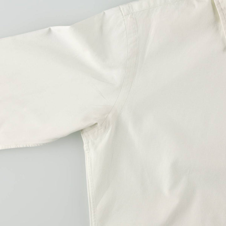 Ralph Lauren POLO RALPH LAUREN CUSTOM FIT Long-Sleeve Button-Down Shirt, Men's Size XS (approx.) cotton white type Vintage Second Hand