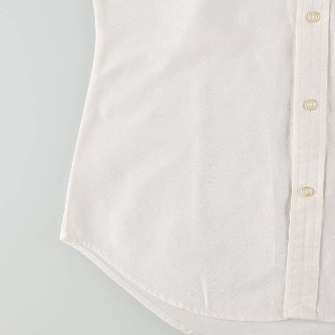 Ralph Lauren SLIM FIT Long-Sleeve Button-Down Shirt, Women's Size M (approx.) cotton white type Vintage Second Hand