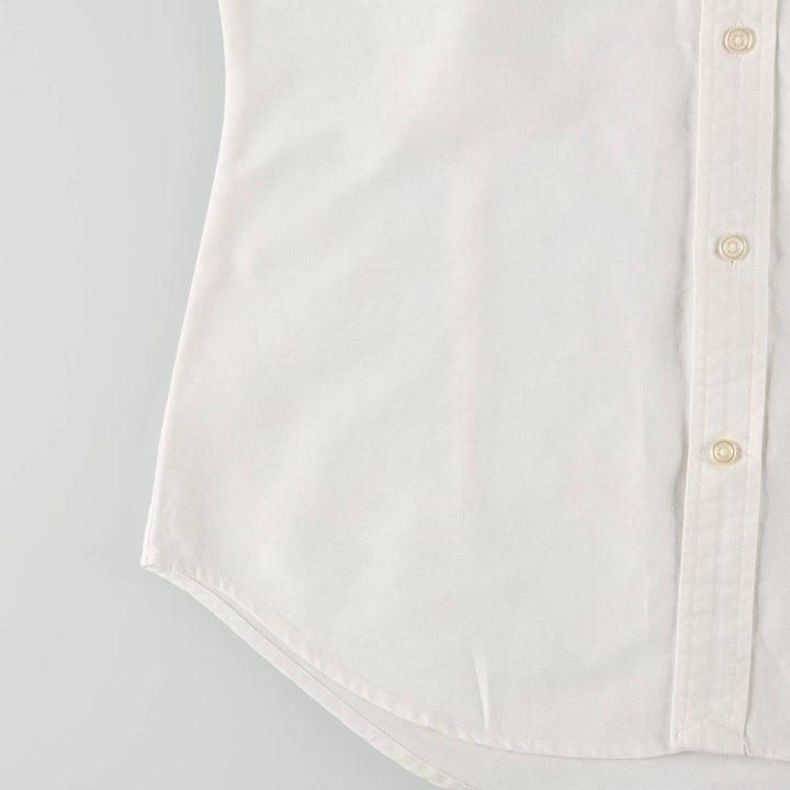 Ralph Lauren SLIM FIT Long-Sleeve Button-Down Shirt, Women's Size M (approx.) cotton white type Vintage Second Hand