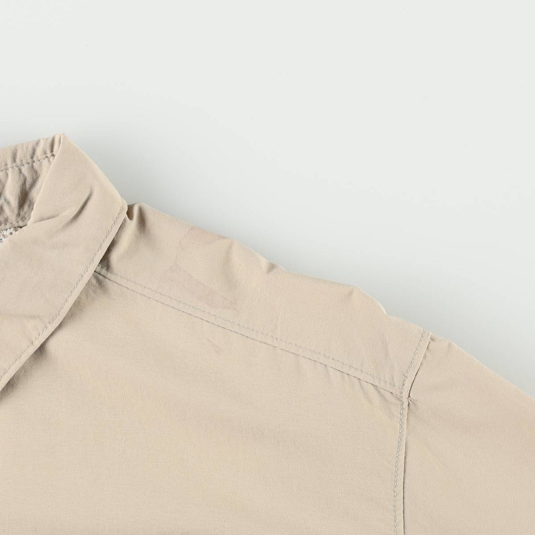 Columbia PFG Button-Down Long-Sleeve Fishing Shirt (Women's Size XL) Nylon Beige type Vintage Second Hand