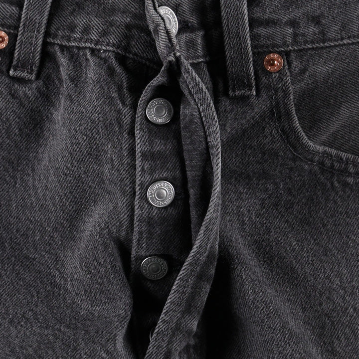 1990'S Levi's 501-0660 Straight Denim Pants, Made in USA, Men's Size W32 (approx.), Vintage cotton gray type Vintage Second Hand
