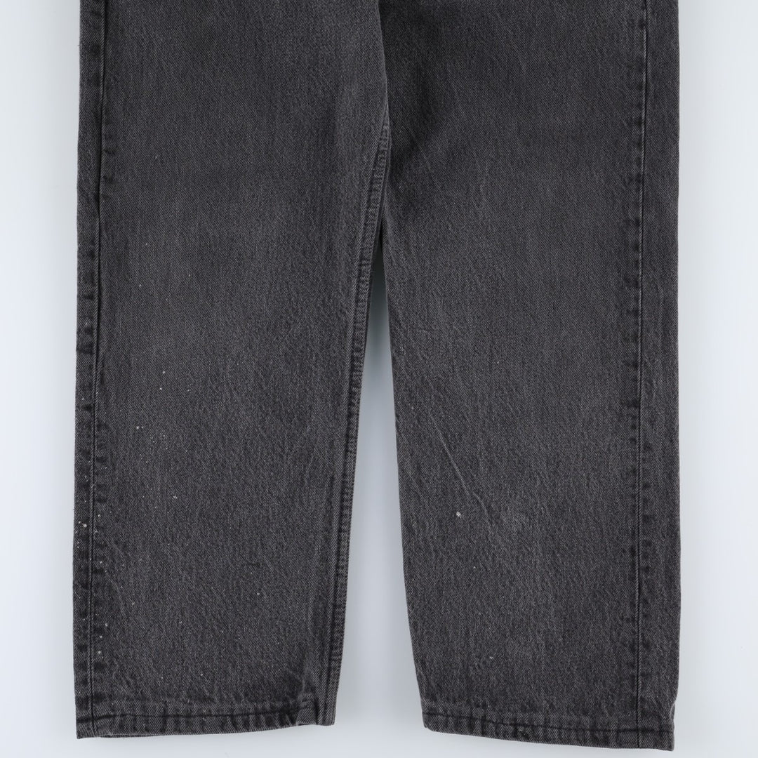 1990'S Levi's 501-0660 Straight Denim Pants, Made in USA, Men's Size W32 (approx.), Vintage cotton gray type Vintage Second Hand