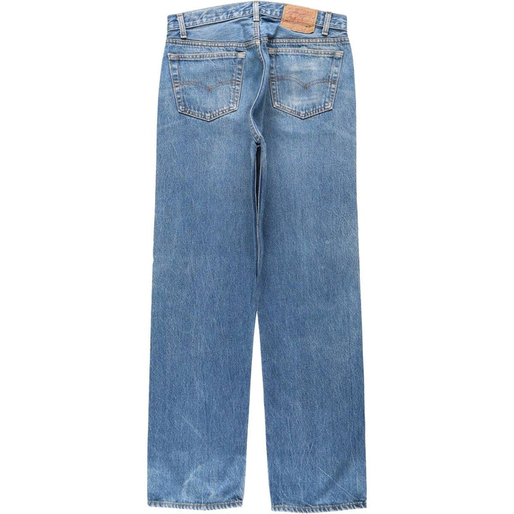 80s-90'S Levi's 501-0115 Straight Denim Pants, Made in USA, Men's W32 (approx.), Vintage cotton blue type Vintage Second Hand
