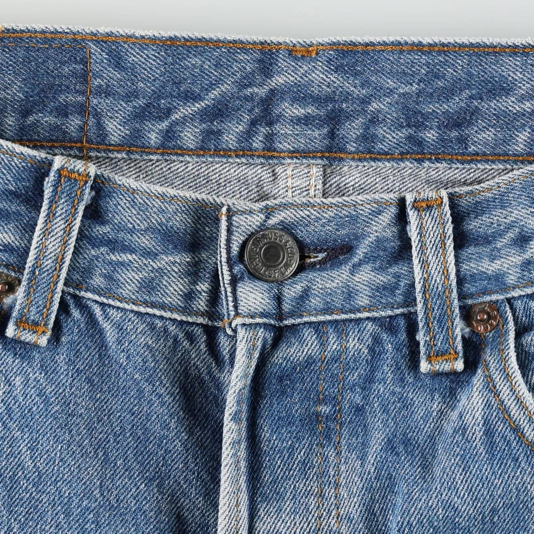 80s-90'S Levi's 501-0115 Straight Denim Pants, Made in USA, Men's W32 (approx.), Vintage cotton blue type Vintage Second Hand