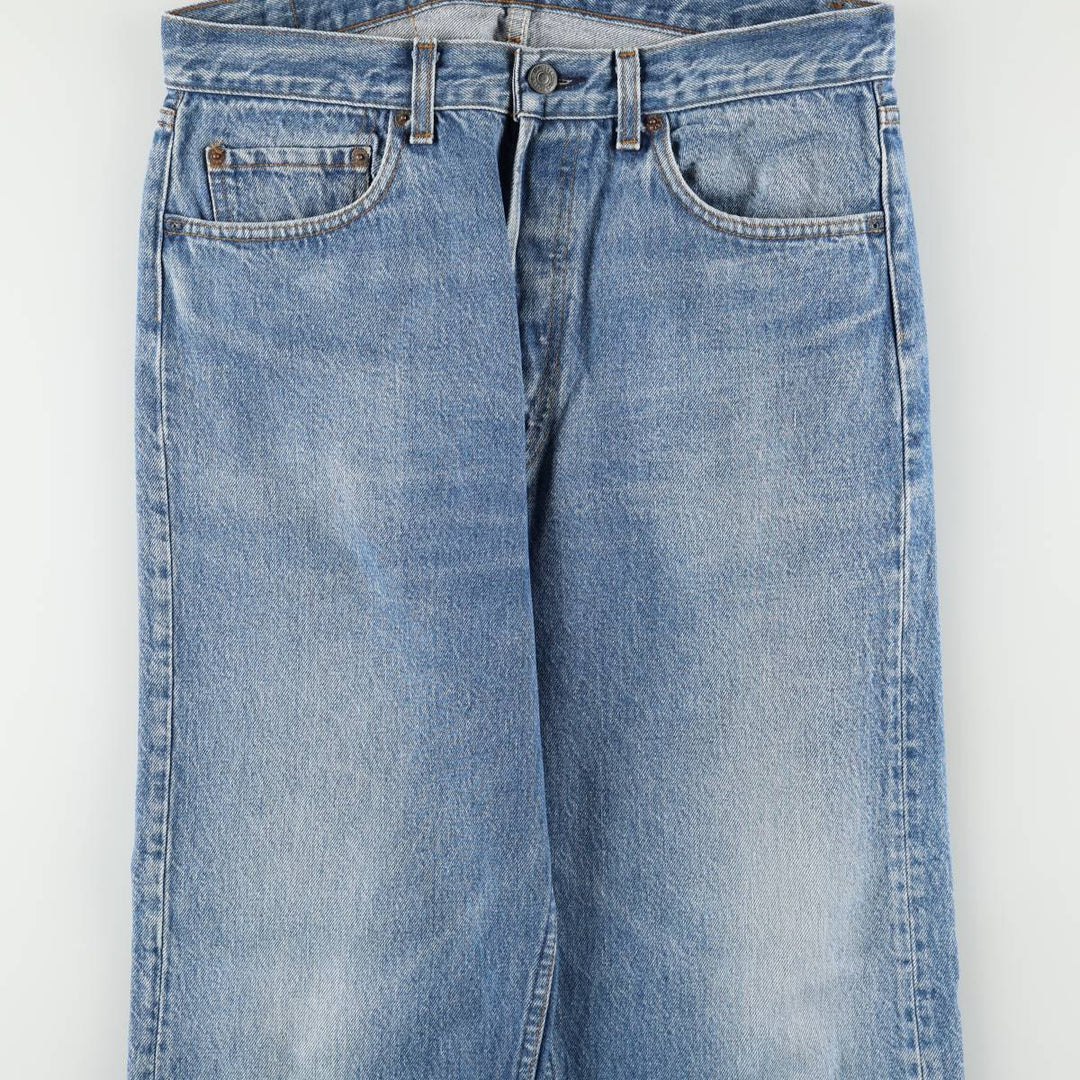 80s-90'S Levi's 501-0115 Straight Denim Pants, Made in USA, Men's W32 (approx.), Vintage cotton blue type Vintage Second Hand