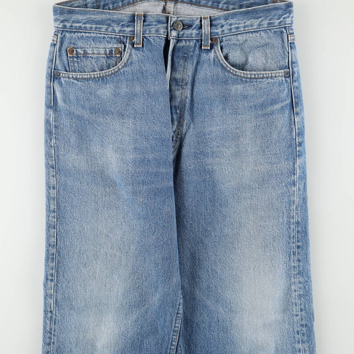 80s-90'S Levi's 501-0115 Straight Denim Pants, Made in USA, Men's W32 (approx.), Vintage cotton blue type Vintage Second Hand