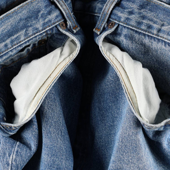 80s-90'S Levi's 501-0115 Straight Denim Pants, Made in USA, Men's W32 (approx.), Vintage cotton blue type Vintage Second Hand