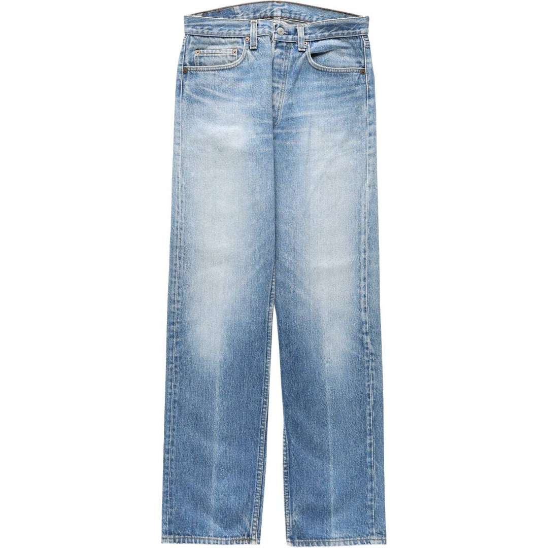 ~90'S Levi's 501 Straight Denim Pants, Men's W30 (approx.), Vintage cotton blue type Vintage Second Hand