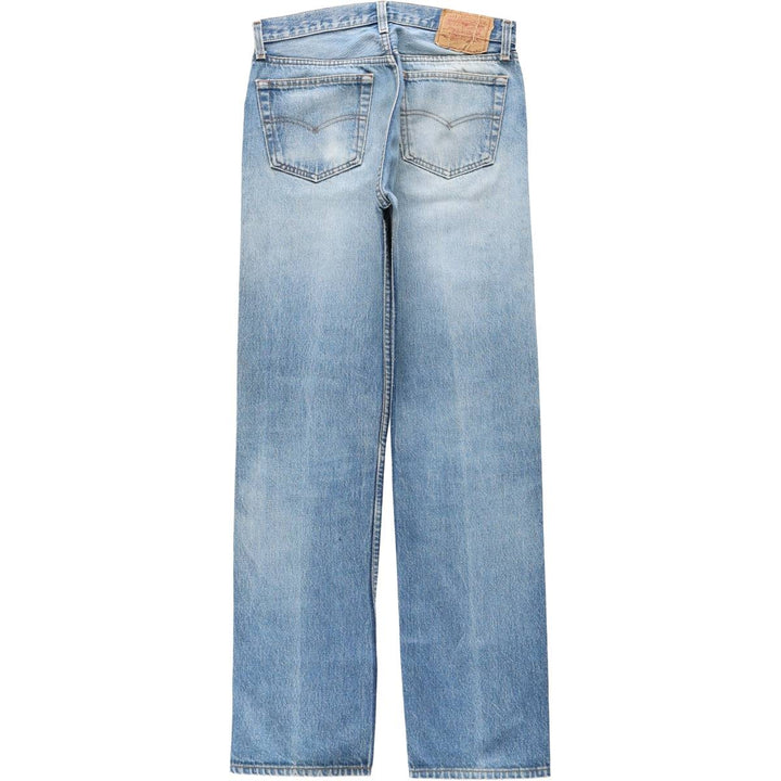 ~90'S Levi's 501 Straight Denim Pants, Men's W30 (approx.), Vintage cotton blue type Vintage Second Hand