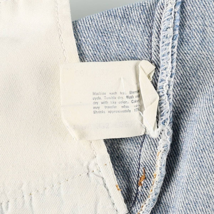 ~90'S Levi's 501 Straight Denim Pants, Men's W30 (approx.), Vintage cotton blue type Vintage Second Hand