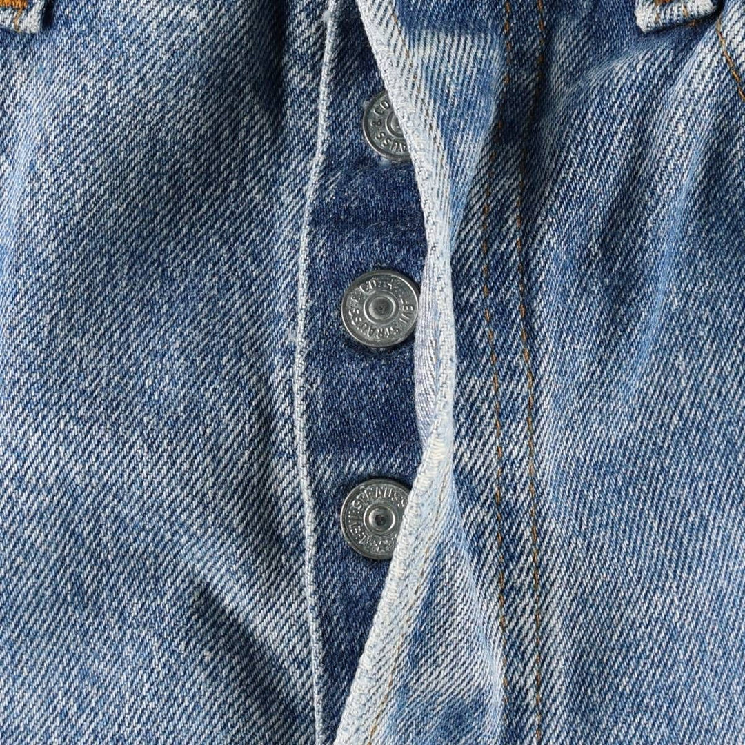 ~90'S Levi's 501 Straight Denim Pants, Men's W30 (approx.), Vintage cotton blue type Vintage Second Hand