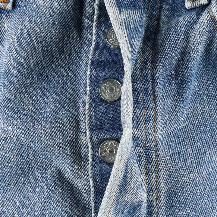 ~90'S Levi's 501 Straight Denim Pants, Men's W30 (approx.), Vintage cotton blue type Vintage Second Hand